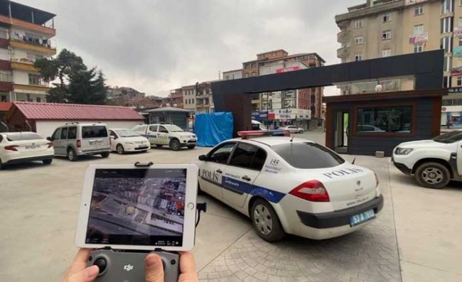 Ardeşen'de Drone ile Denetim Yapıldı