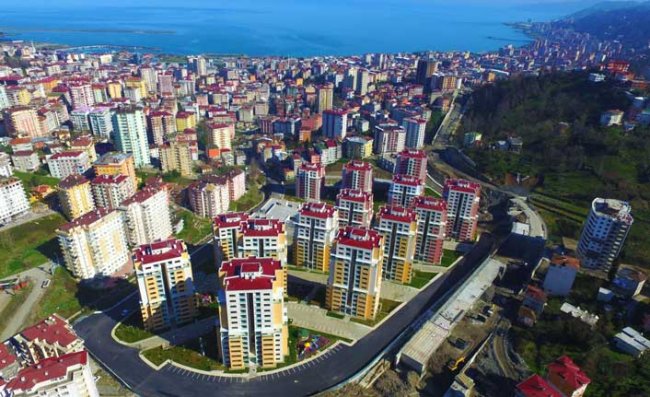 Rize'de Konut Satışları Yüzde 21,4 Düştü