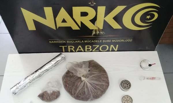 Trabzon’da uyuşturucu operasyonu: 9 gözaltı