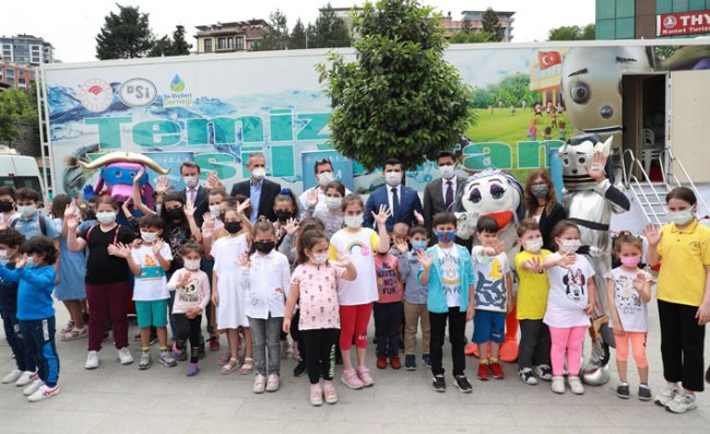 'Su Elçileri'nin Tırı Rize'ye Ulaştı