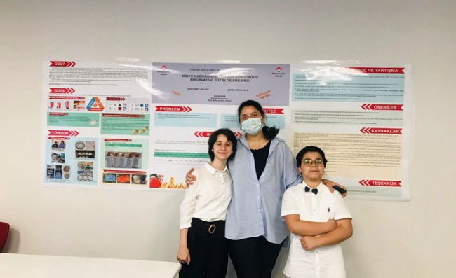 Rize Bahçeşehir Koleji'nden 'TÜBİTAK' Başarısı