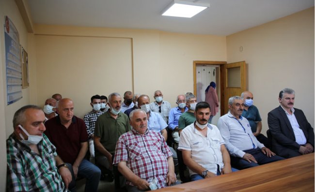 Rize Muhtarlar Derneği Başkanlığına Yeniden Recep Sakal Seçildi