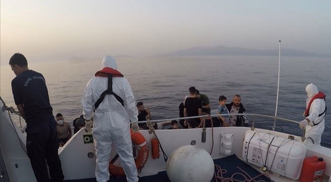 Yılın İlk Yarısında 5 Bin 693 Düzensiz Göçmen Kurtarıldı