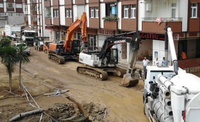 Rize'nin sel bilançosu netleşiyor