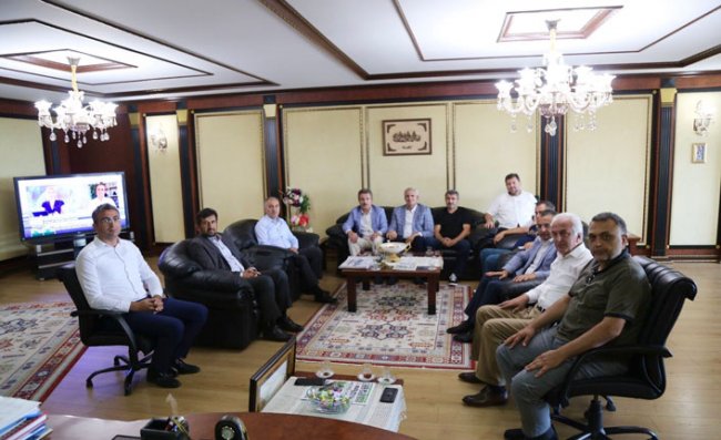 RİDEVA'dan Başkan Metin'e Ziyaret