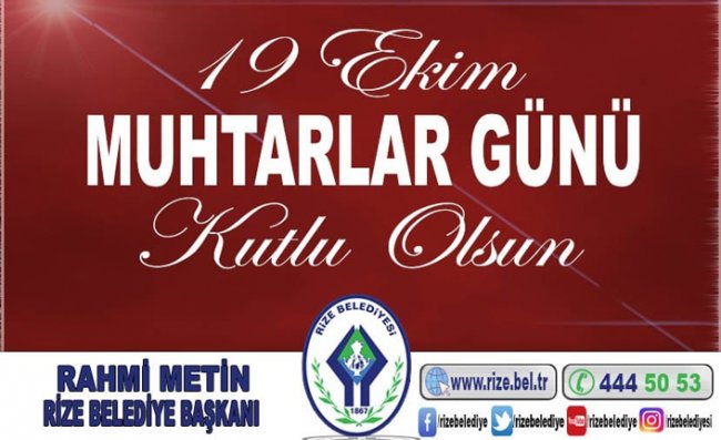 Başkan Metin, 'Muhtarlar Günü'nü Kutladı