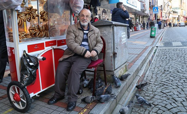Rize’nin 'Güvercin Baba'sı