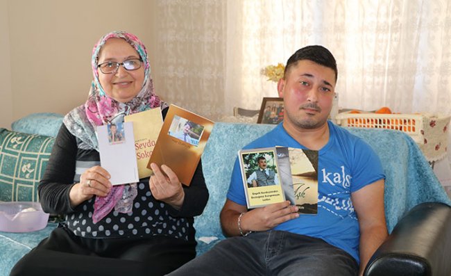 Engeli şiir yazmasına mani olamadı