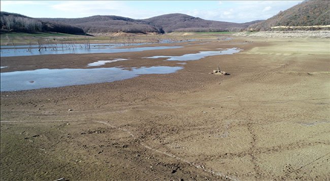Pabuçdere ve Kazandere barajları kuruma noktasına geldi