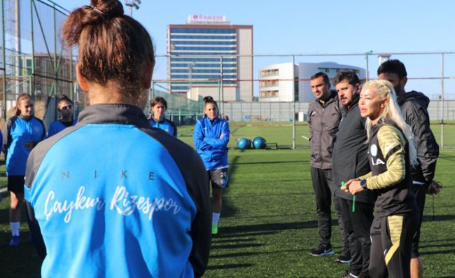 Çaykur Rizespor'un kadın futbol takımı yeni sezona iddialı giriyor