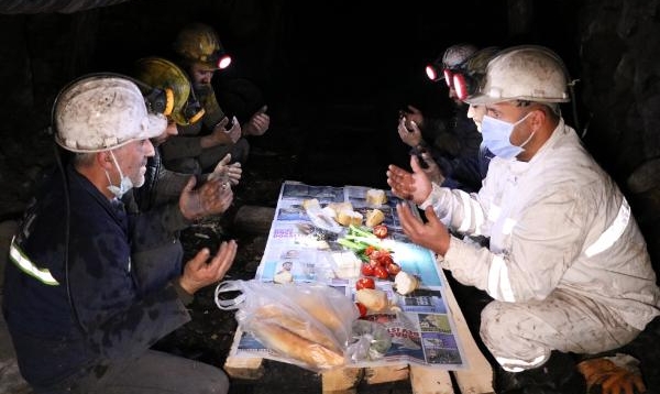 Yerin metrelerce altında ilk sahur