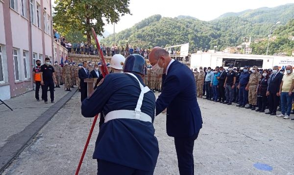Komandolar bu kez Bozkurt'ta kutlamalara katıldı
