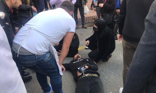 Kazada yaralandı; 4 bin lira ceza kesildi