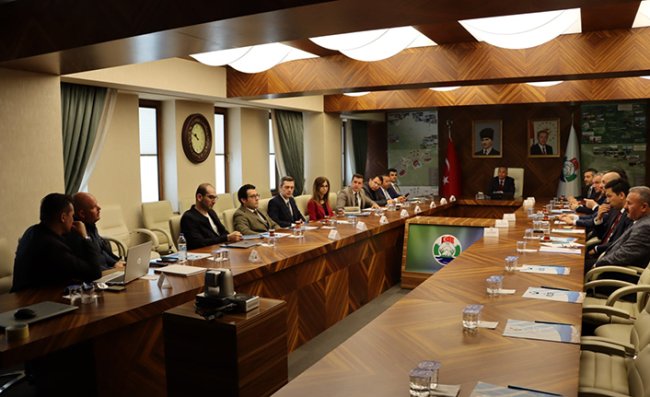 Rize'de 'Turizm Master Planı' Toplantısı Yapıldı