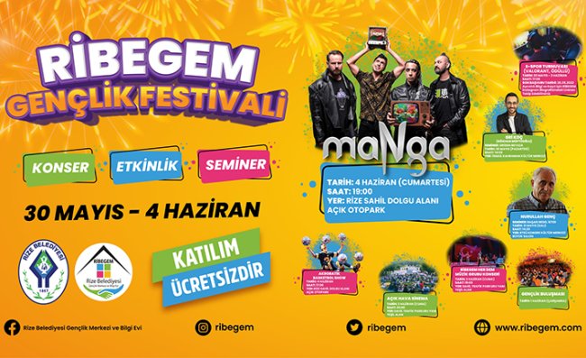 RİBEGEM’den Gençlik Festivali