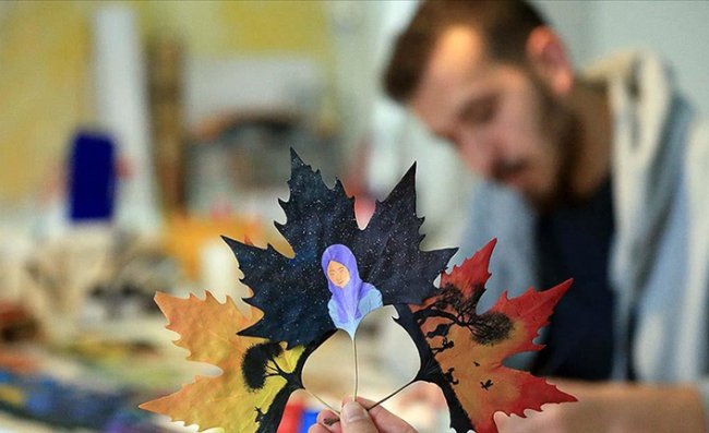 Hayallerini Çınar Yapraklarında Gerçeğe Dönüştürdü