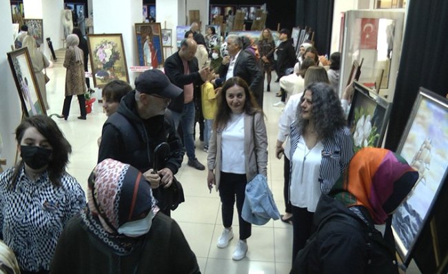 Rize'de 7'den 70'e Resim Sergisi