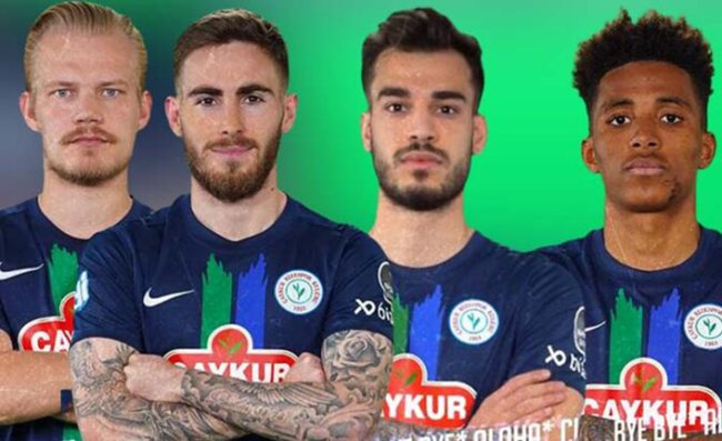 Çaykur Rizespor 4 Oyuncu İle Yollarını Ayırdı