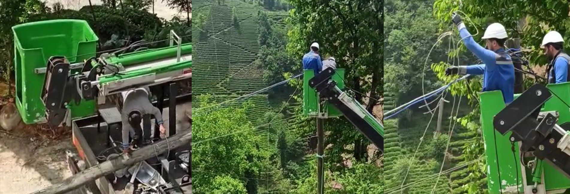 Yıkılmak Üzere Olan Elektrik Direğini Evine Bağlamıştı, Direk Kaldırıldı