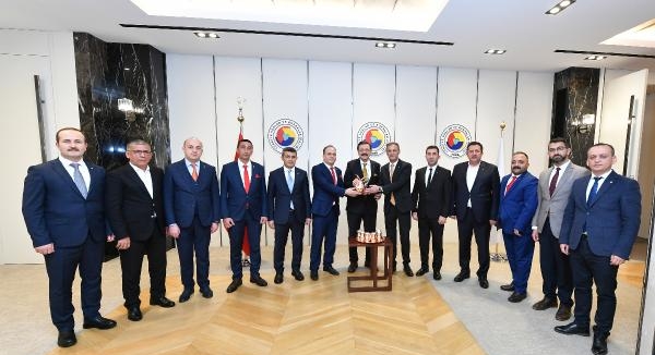 Tokat Ticaret ve Sanayi Odası'ndan Hisarcıklıoğlu’na ziyaret