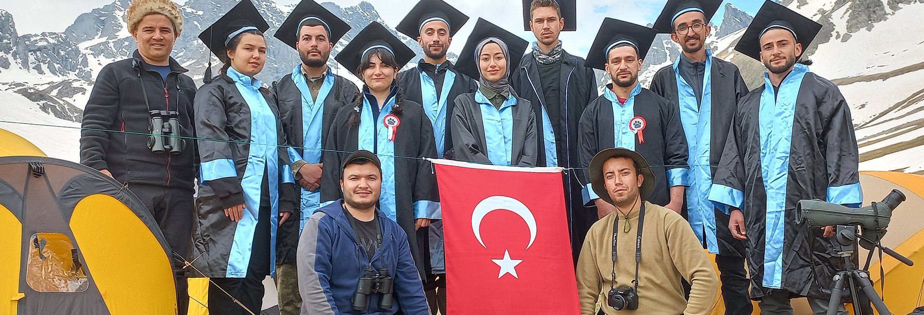 KTÜ Öğrencileri Kaçkar Dağlarında Kep Attı