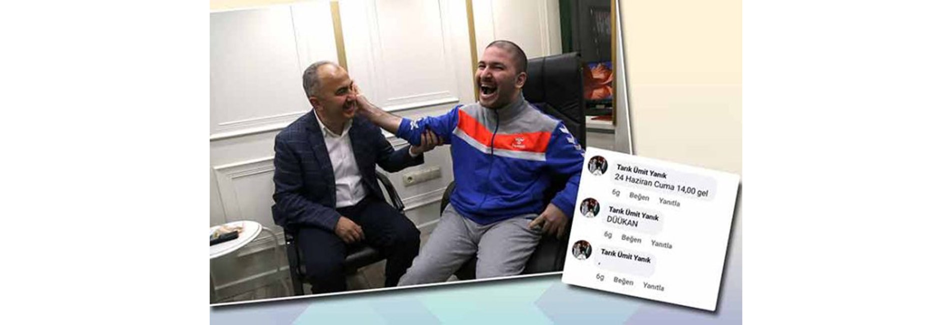 Tarık Gün ve Saat Verdi, Başkan Metin Ziyaretine Gitti