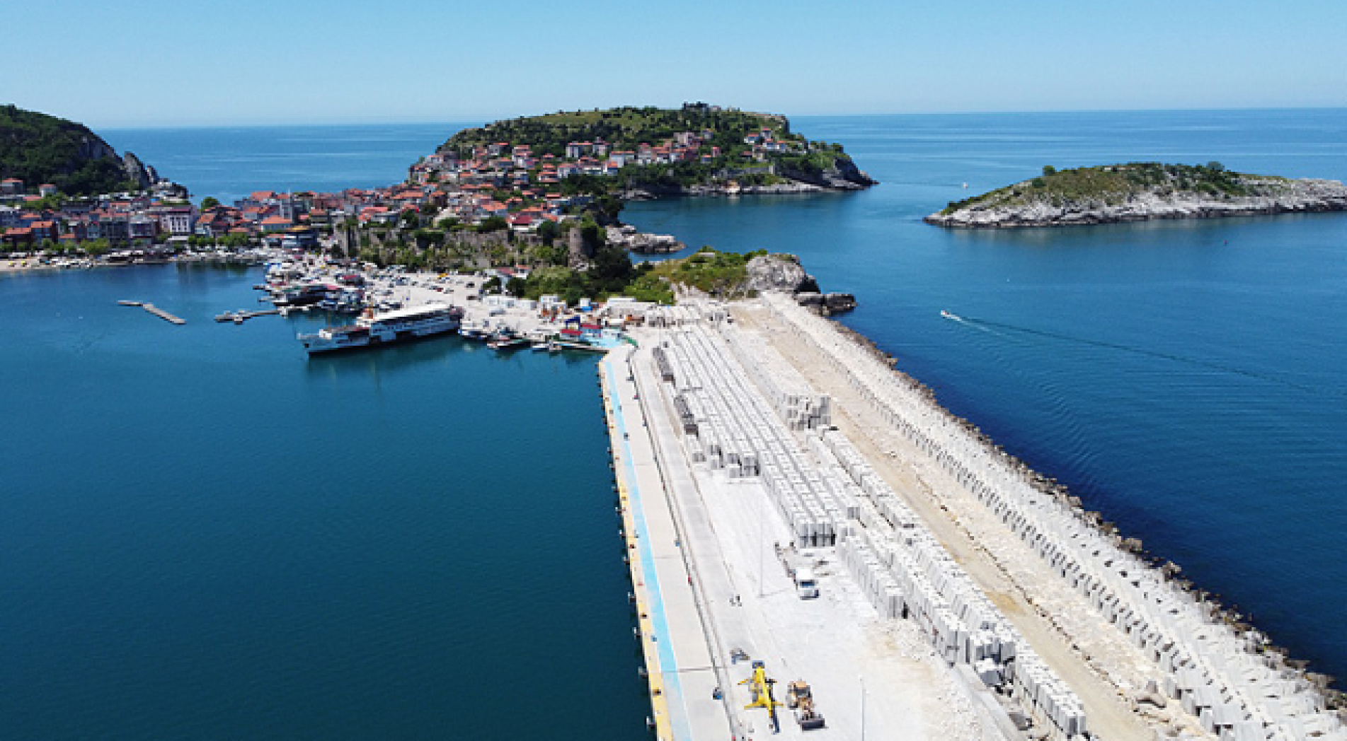 Amasra Limanı ilk kruvaziyer gemisini ağırlamaya hazır