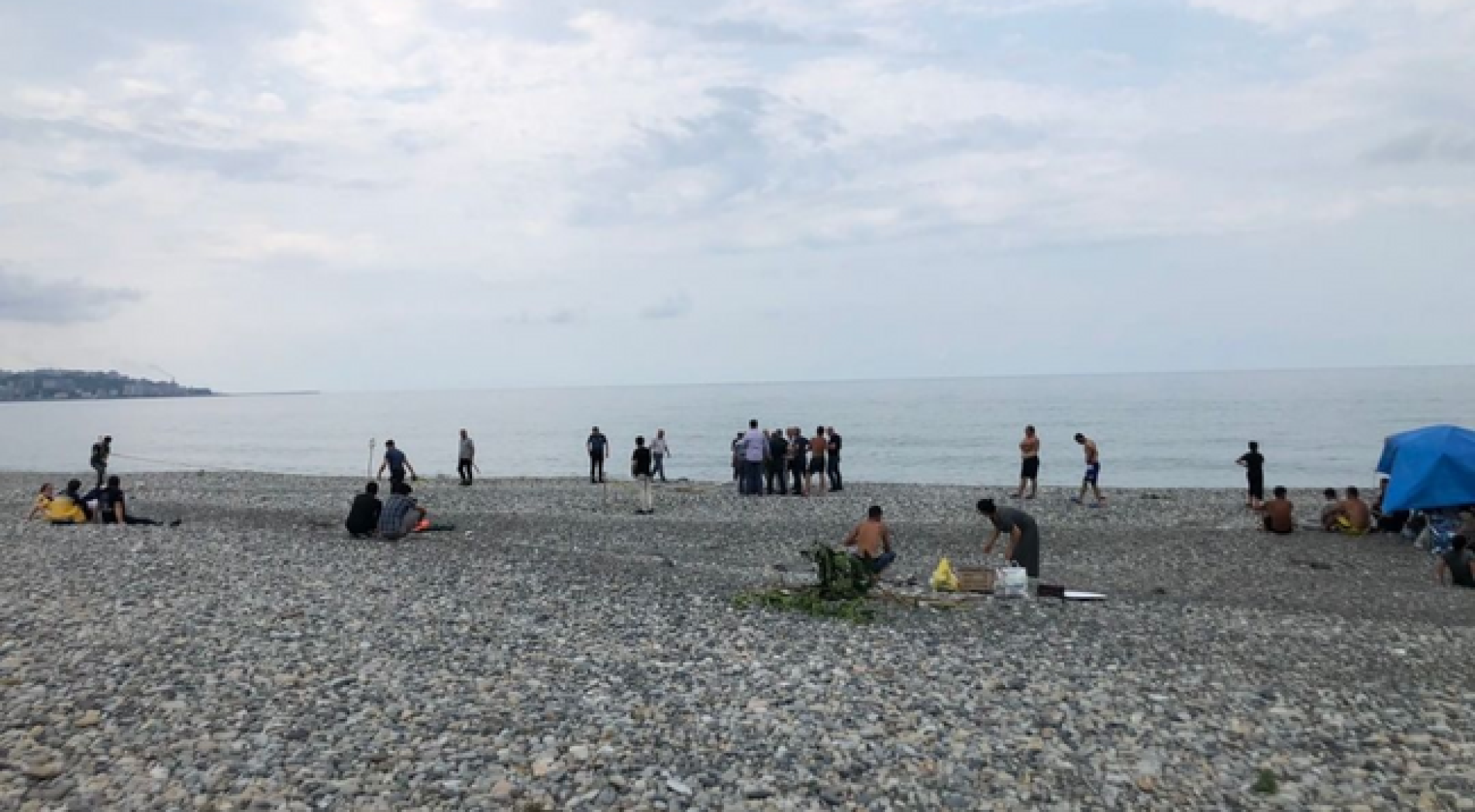 Rize'de Denize Giren Bir Kişi Boğuldu