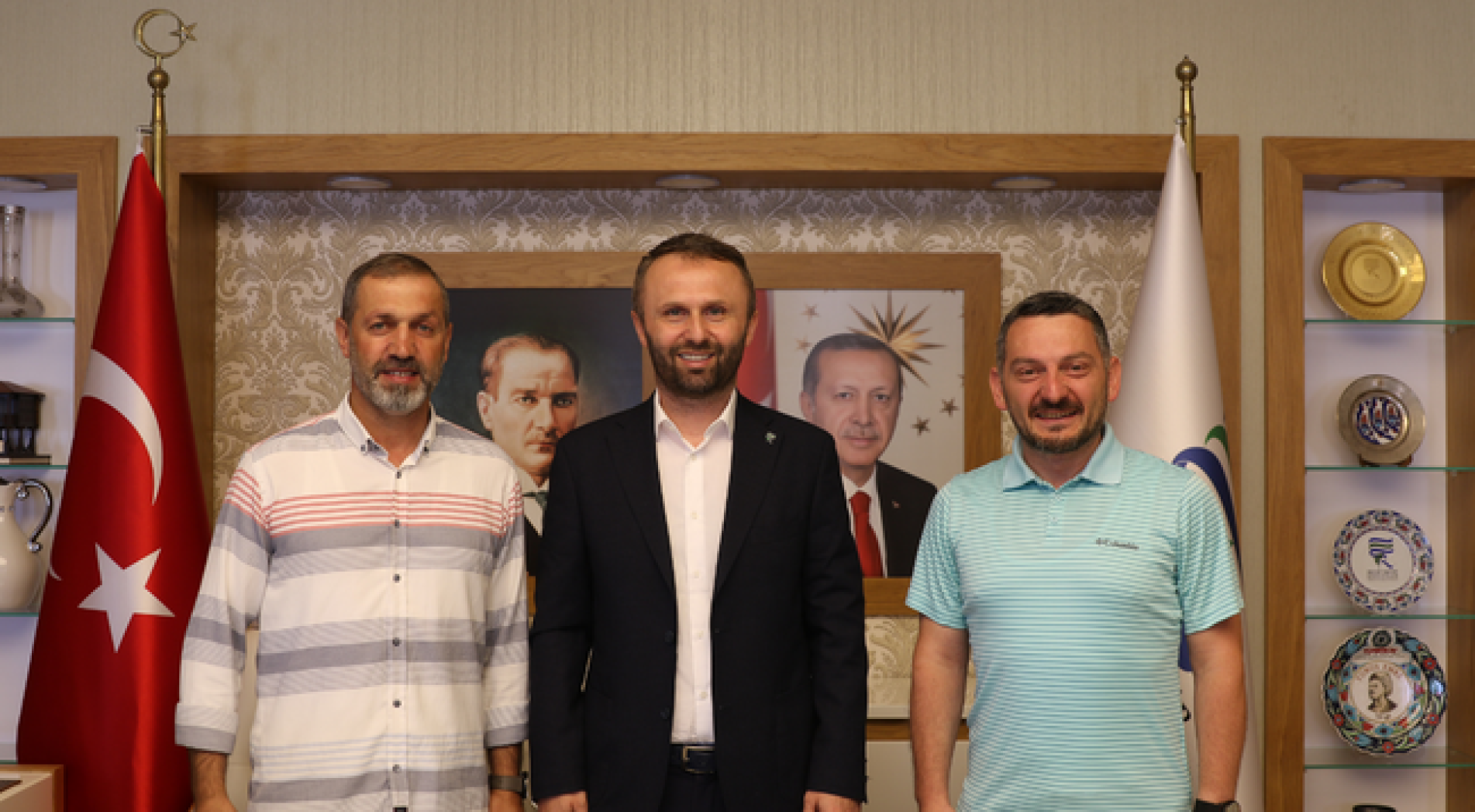 Gazetecilerden Rektör Yılmaz’a Ziyaret