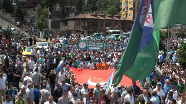 Çaykur Rizespor Camiası Birliktelik Yürüyüşü Düzenledi