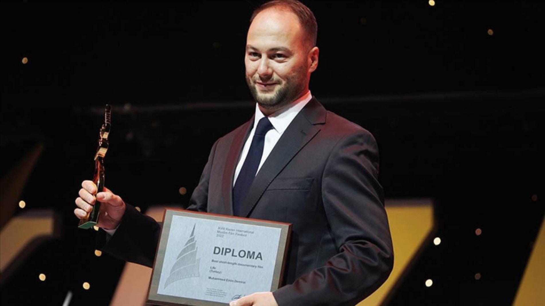 Kısa belgesel film 'Hayat' Tataristan'dan ödülle döndü