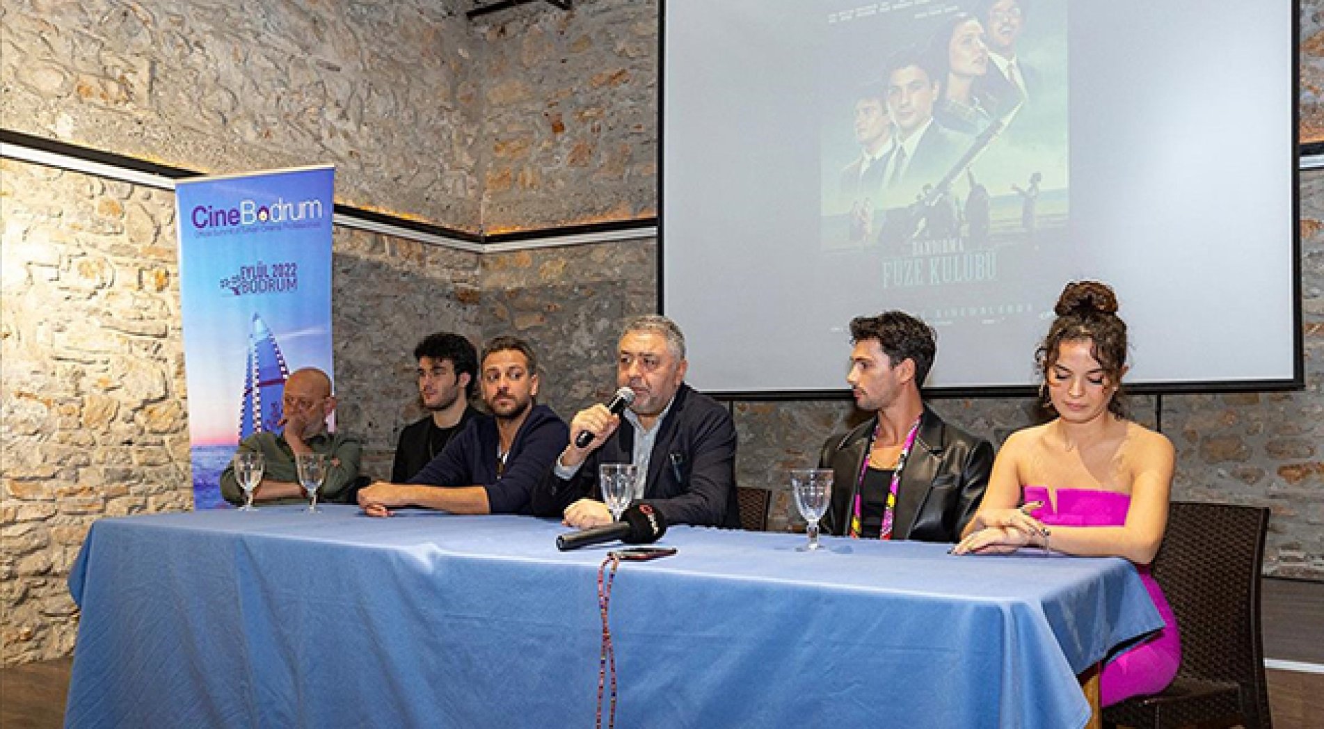 'Bandırma Füze Kulübü' filminin özel gösterimi Bodrum'da yapıldı