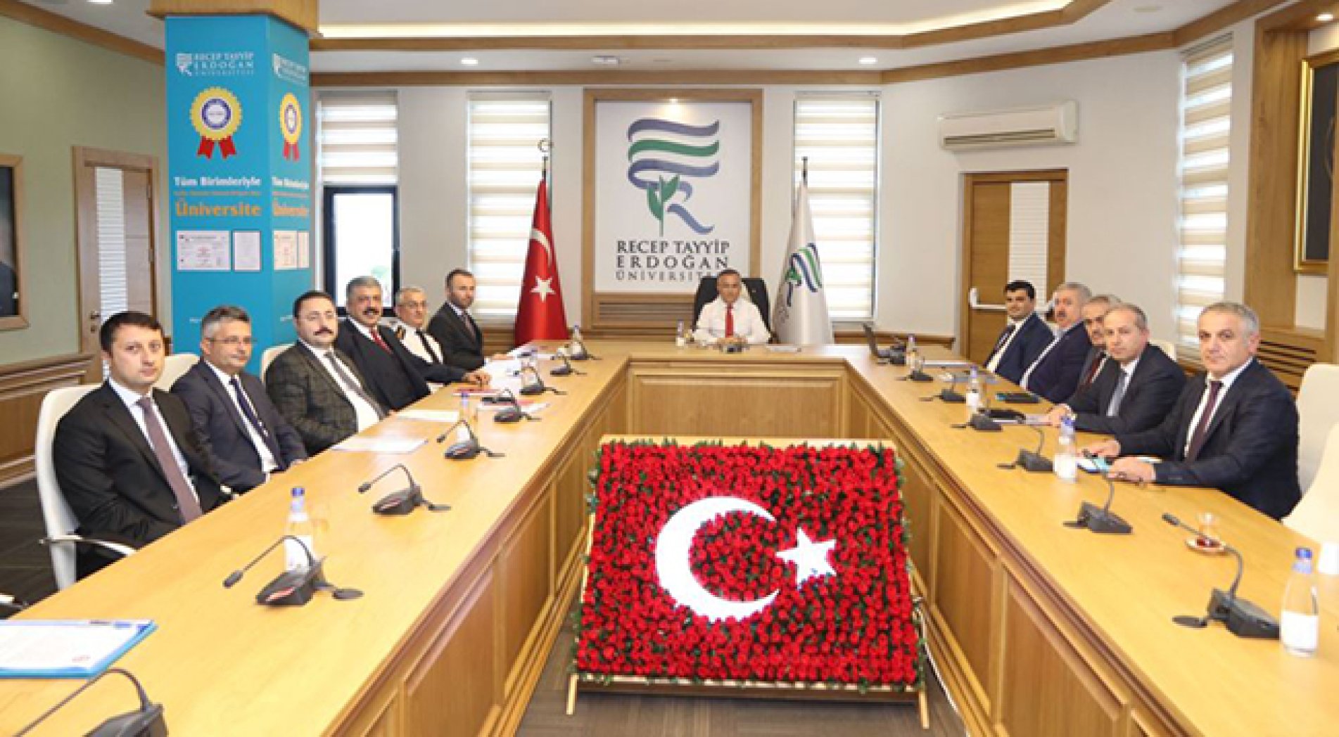 RTEÜ'de Güvenlik Toplantısı Yapıldı