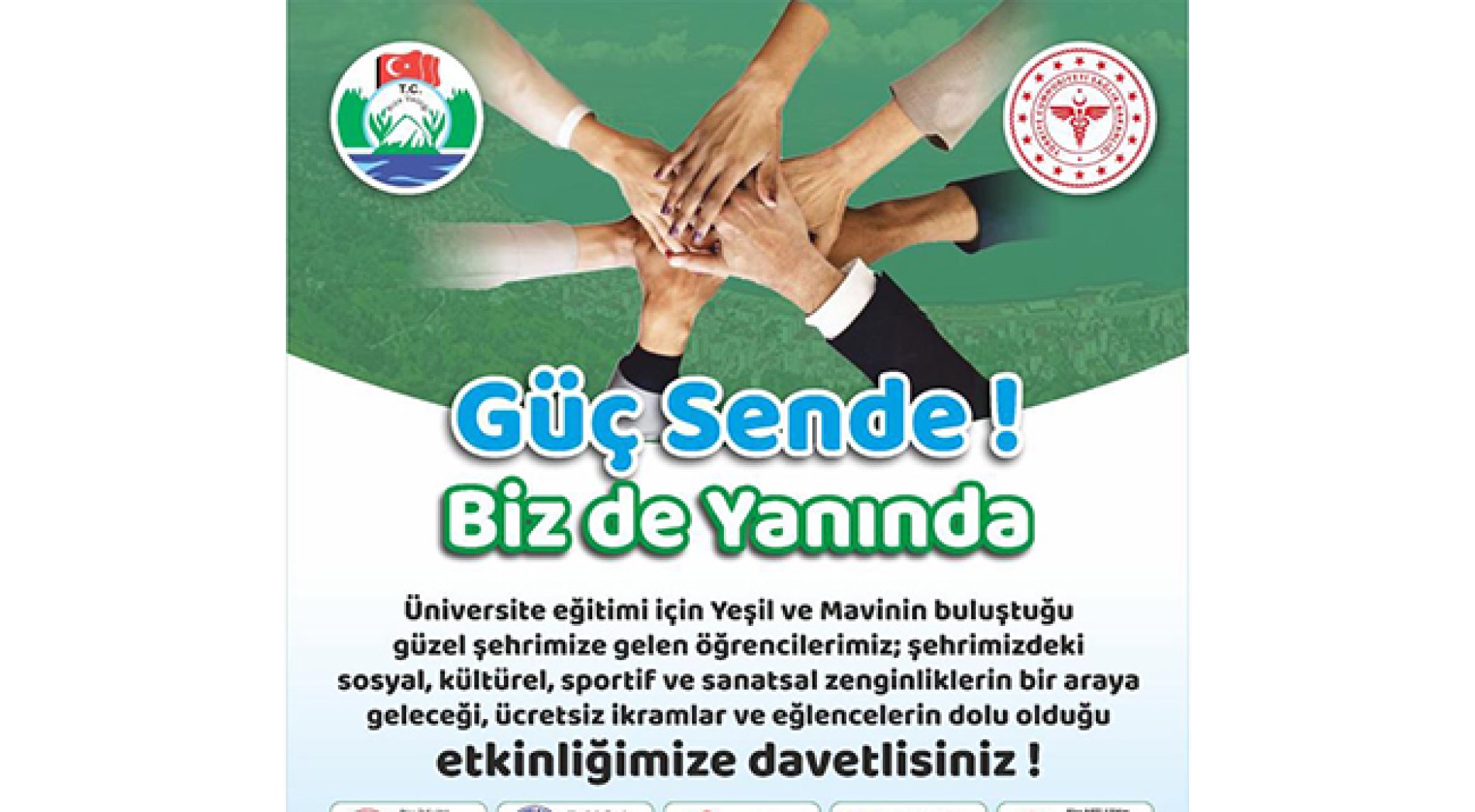 Rize'de Üniversite Öğrencileri 