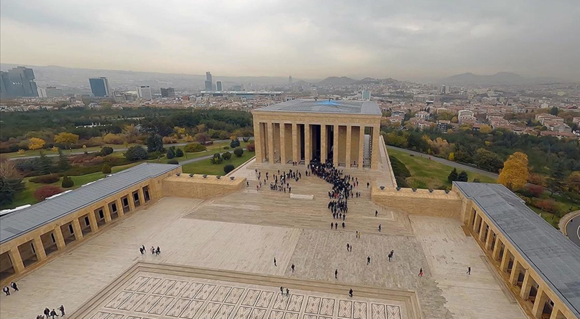Atatürk'ün ebedi istirahatgahı Anıtkabir'de farklı bir yolculuk