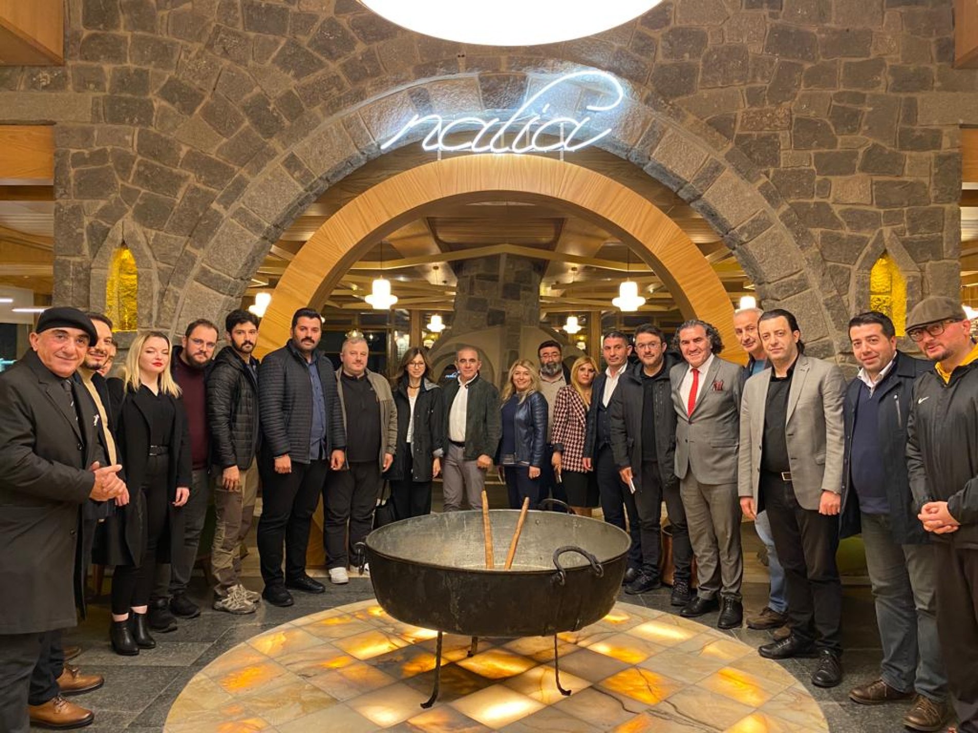 Rize ve Trabzonlu Turizmciler Nalia'da Buluştu
