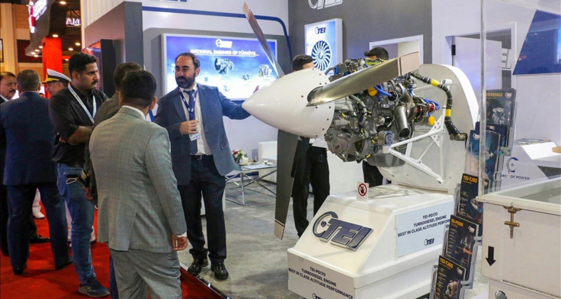TEI'nin özgün motorları Pakistan'daki IDEAS 2022 Fuarı'nda sergileniyor