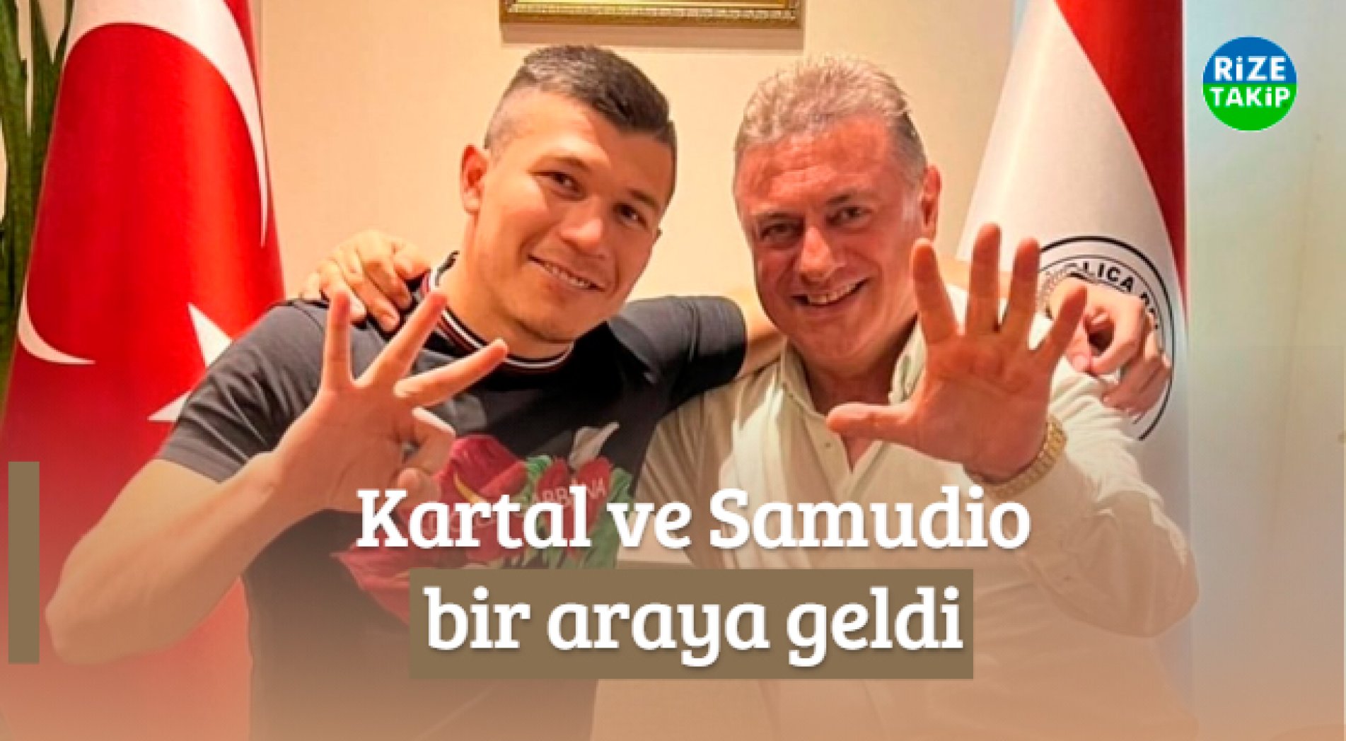 Kartal ve Samudio Bir Araya Geldi