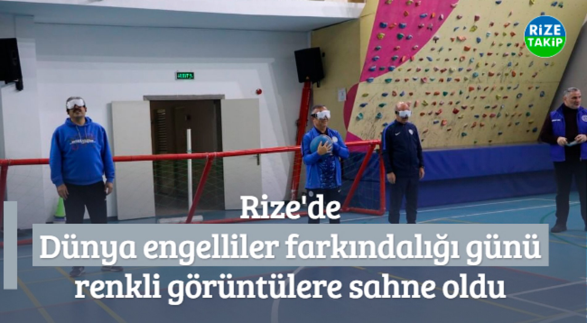 Rize'de 'Dünya Engelliler Farkındalığı Günü' Renkli Görüntülere Sahne Oldu