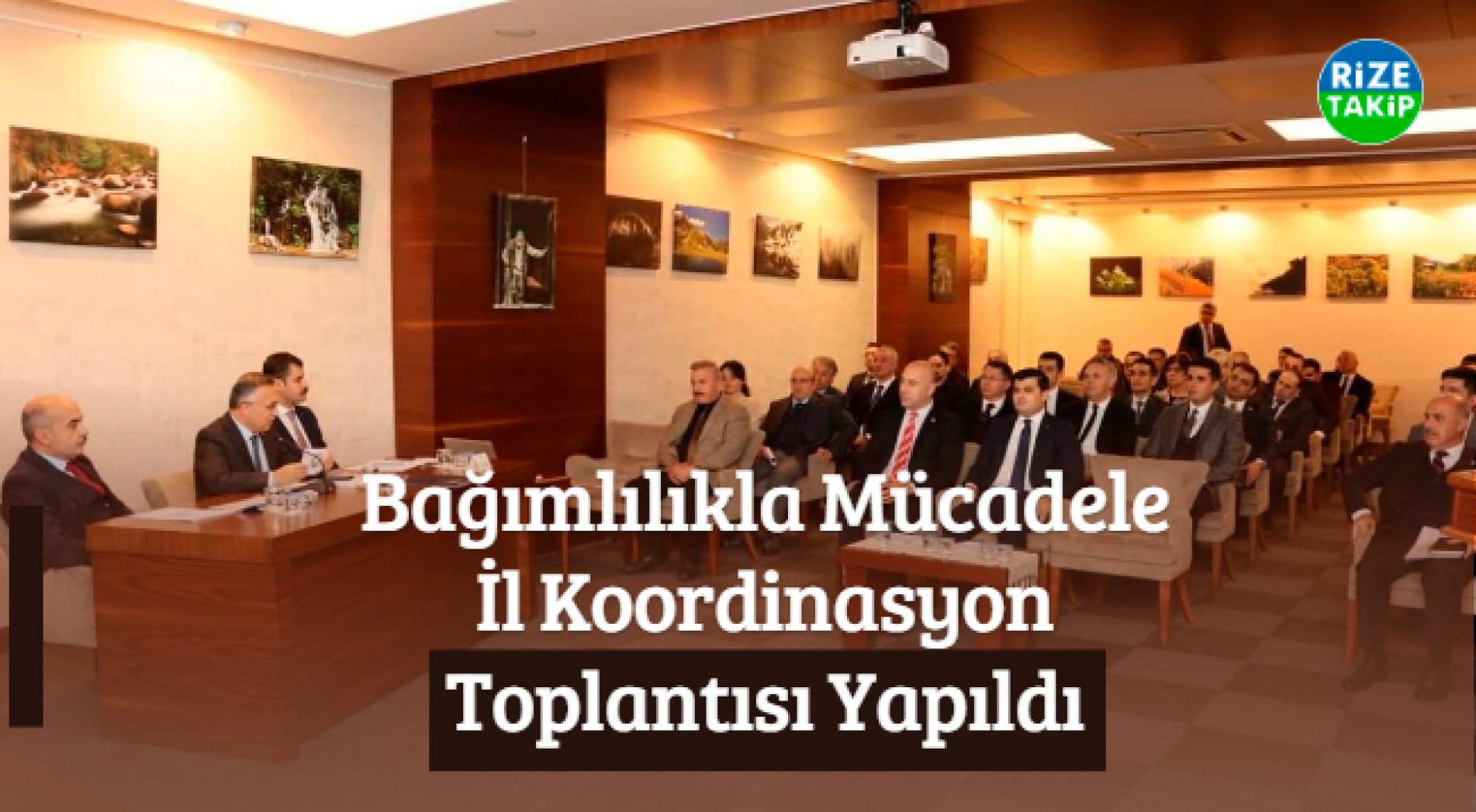 Bağımlılıkla Mücadele İl Koordinasyon Toplantısı Yapıldı