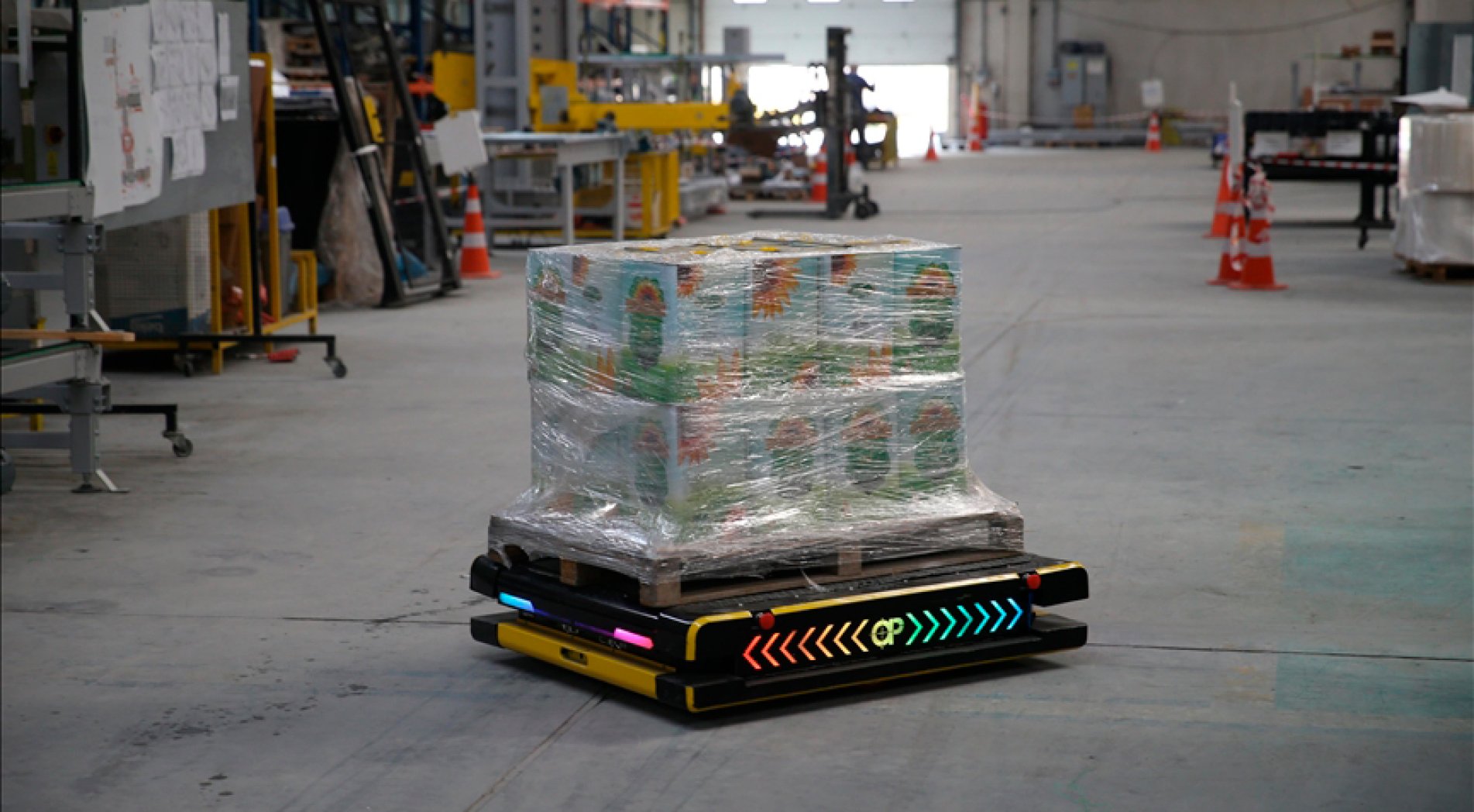 Üniversite-sanayi işbirliğiyle paletli yükler için 