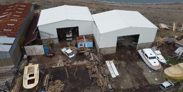 Osmanlı donanmasına gemi yapılan tersane yerine modern atölye