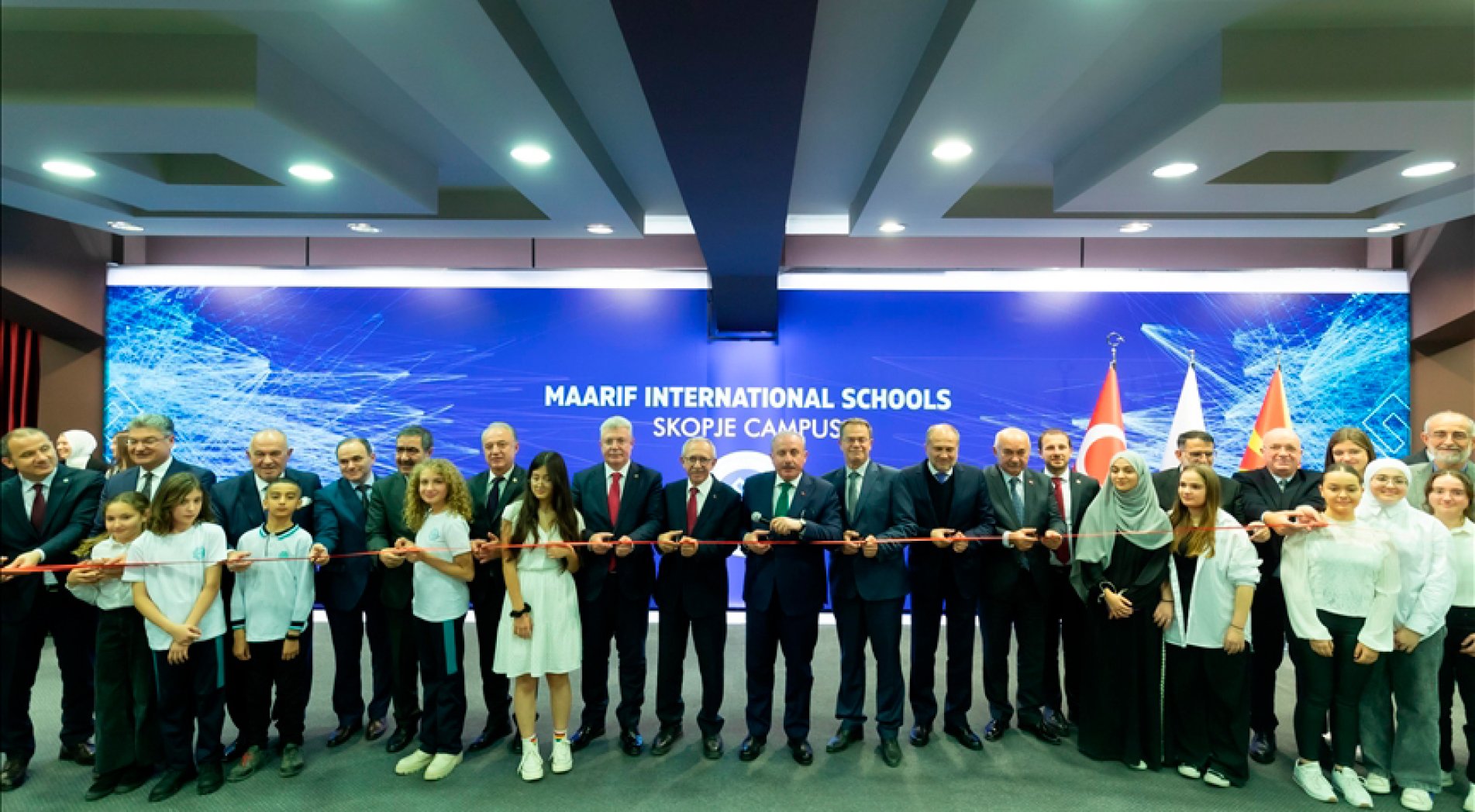 Türkiye Maarif Vakfı Okullarının Üsküp’teki kampüsü açıldı