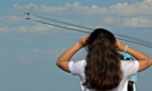 Samsun'da, Türk Yıldızları Nefes Kesti