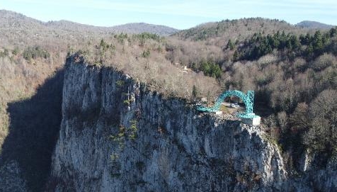 Yurttan Haberler KÜRE Dağlarında 'uçurum salıncağı' yapılıyor