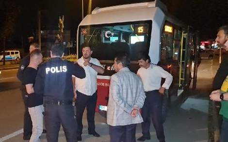 İçinde yolcu bulunan minibüse ateş eden şüpheli tutuklandı