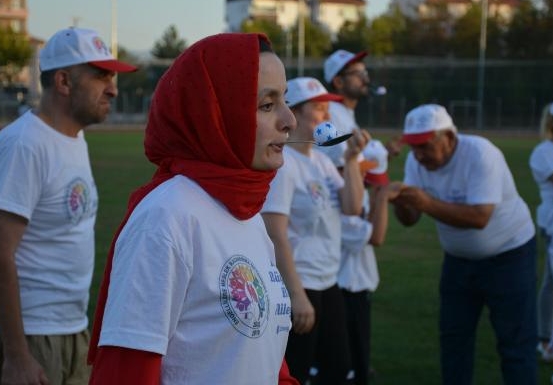 Zile'de engelli olimpiyatı düzenlendi