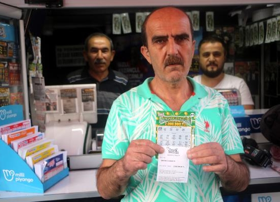 Son 30 lirasıyla aldığı Kazı-Kazan kuponuna 2 milyon liralık ikramiye çıktı