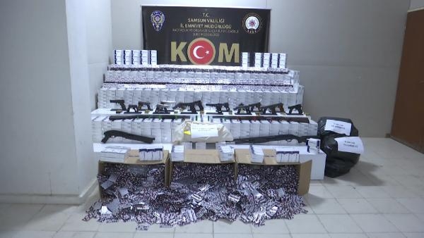 Samsun merkezli suç örgütü operasyonunda 17 şüpheli adliyede