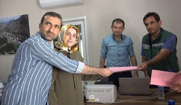 Yusufeli'de yeni yerleşim yerinde 'becayiş' dönemi